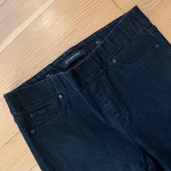 Liverpool Chloe Skinny in Black Rinse - Picture 2 of 4